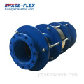 Compensador de tubo de fole axial de metal com flange